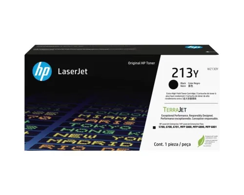 Картридж HP CLJ  213Y Black 18K (W2130Y)