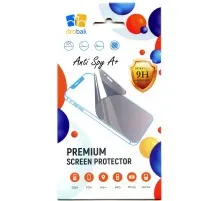 Скло захисне Drobak Anty Spy Apple iPhone 17 Black (333334)