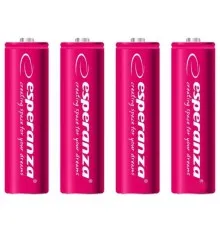 Акумулятор Esperanza AAA 1000mAh Ni-MH * 4 red (EZA102R)