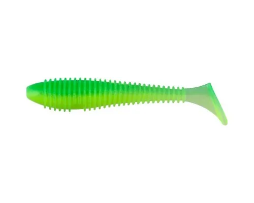 Силікон рибальський Keitech Swing Impact FAT 3.8" (6 шт/упак) ц:ea#11 limechartreuseglow (1551.07.19)