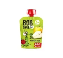 Дитяче пюре Bob Snail Равлик Боб Pouch Яблуко-Груша, 90 г (4820219343011)
