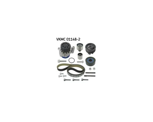 Комплект ременя ГРМ з помпой SKF VKMC 01148-2