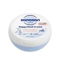 Дитячий крем Sanosan Baby від попрілостей 150 мл (4003583211463)