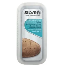 Губка для взуття Silver Для чищення замші та нубуку (8690757732020)