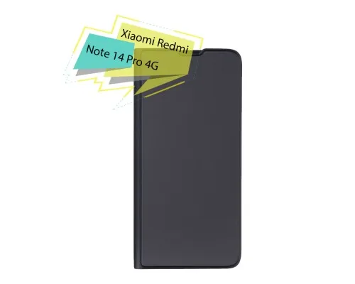 Чохол до мобільного телефона BeCover Exclusive New Style Xiaomi Redmi Note 14 Pro 4G Black (713325)
