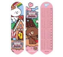 Закладки для книг Yes 2D Line Friends heroes (708135)