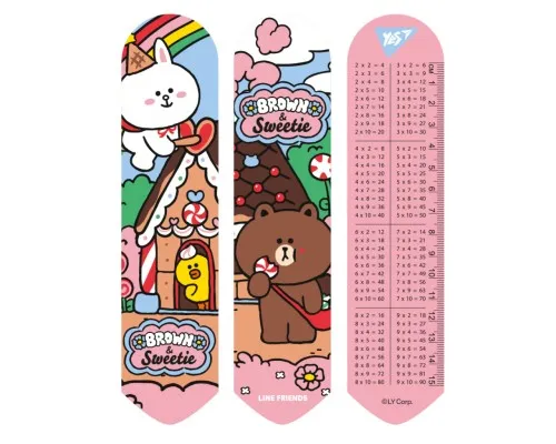Закладки для книг Yes 2D Line Friends heroes (708135)