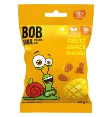 Дитячі снеки Bob Snail фруктові манго 40 г (1740862)