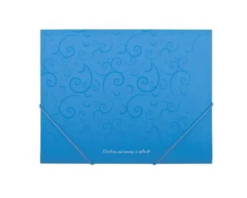 Папка на резинках Buromax А5, BAROCCO, sky-blue (BM.3902-14)