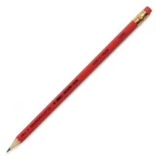 Олівець графітний Koh-i-Noor 1396-3, НВ, with eraser, red (139600200179)