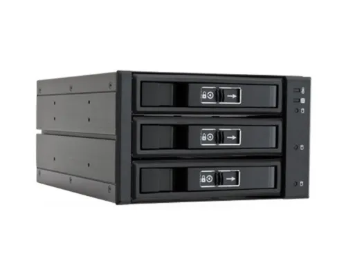 Бекплейн Chieftec 2x5.25"/3x3.5" Hot-Swap Aluminium (CBP-2131SAS)