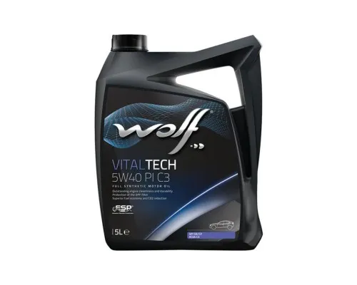 Моторна олива Wolf VITALTECH 5W40 PI C3 5л (8303012)
