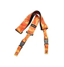 Ремінь для гітари DiMarzio Steve Vai ClipLock Orange Universe (DD2245)