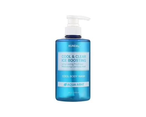 Гель для душу Kundal Cool & Clear Ice Boosting Cool Body Wash Aqua Mint 500 мл (8809809421199)