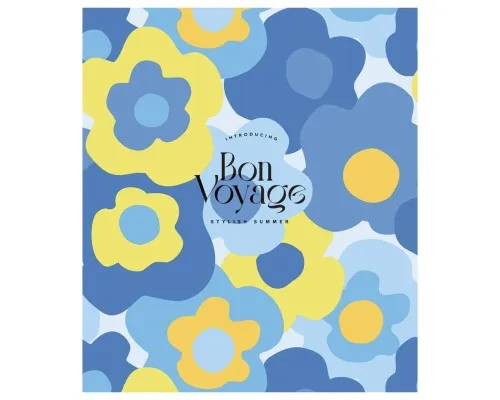 Зошит Школярик Bon Voyage 24 аркуша клітинка (024-3206K)