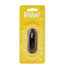 Ароматизатор для автомобіля VITOL Flash Drive Lemon (VFD07)