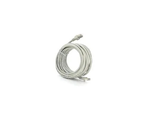 Патч-корд 5м FTP cat.5e, CU, RJ45, grey Ritar (PCR-CU/5G)