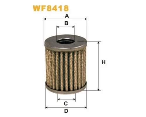 Фільтр паливний Wixfiltron WF8418