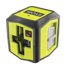Лазерний нівелір Ryobi RBCLLR1 до 10м, перехресний, червоний промінь (5133004863)