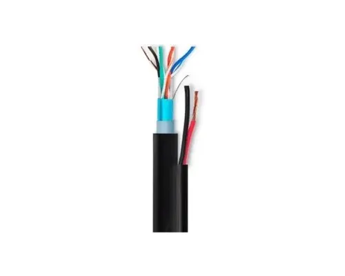 Кабель мережевий OK-Net FTP 305м 4х2х0,51 зовнішній, + 2*0.75 мм2 (КППЭ-ВП (100) 4*2*0,51+2*0,75мм2 / 305)