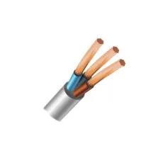 Кабель силовий ЗЗКМ 3х0.75 кв.мм гнучкий, 100м (ПВС 3x0,75 ECG)