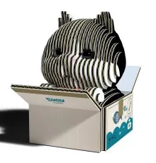 Пазл Eugy 3D Зоопарк Кошеня чорно-біле (XEG-089)