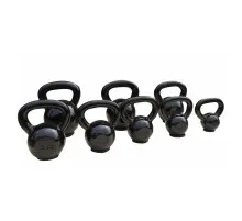 Гиря Toorx 20 кг з гумовою підставкою Black (KGV-20) (931122)