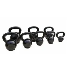 Гиря Toorx 20 кг з гумовою підставкою Black (KGV-20) (931122)