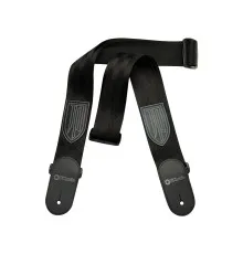 Ремінь для гітари DiMarzio John Petrucci Nylon With Leather Ends (DD3100JPBKRD)