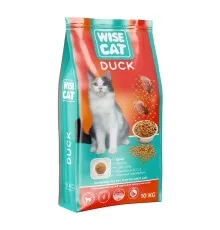 Сухий корм для кішок Wise Cat Duck 10 кг (4820111141593)