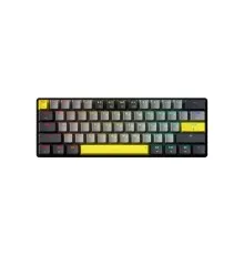 Клавіатура GamePro MK130G Pro Outemu Red Switch Hot-Swap 60 RGB USB/Wireless/Bluetooth Black (MK130G Pro)
