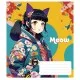 Зошит Школярик Kawaii 48 аркушів клітинка (048-3302K)
