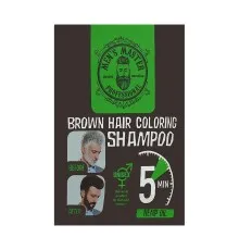Відтінковий шампунь Men's Master Master Brown Hair Coloring Shampoo Для камуфлювання сивини 25 мл (3800010528337)