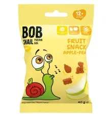 Дитячі снеки Bob Snail фруктові яблуко-груша 40 г (1740858)
