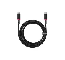 Дата кабель USB-C to USB-C 2.0m 100W Dura Series black red Baseus (P10377803U01-03)