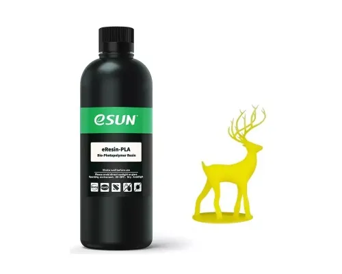 Фотополімерна смола eSUN eResin PLA UV/LCD Yellow 1kg (ERESIN-PLA-Y1000G)
