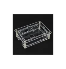 Корпус для Мікро ПК Raspberry Pi для PI4 прозорий (Acrylic, for 3.5 inch LCD) (RA575)