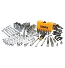 Набір інструментів DeWALT 1/4", 3/8", 142 шт. (DWMT73802-1)