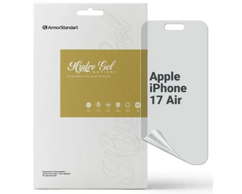 Плівка захисна Armorstandart hydrogel Anti-spy Apple iPhone 17 Air (ARM86182)