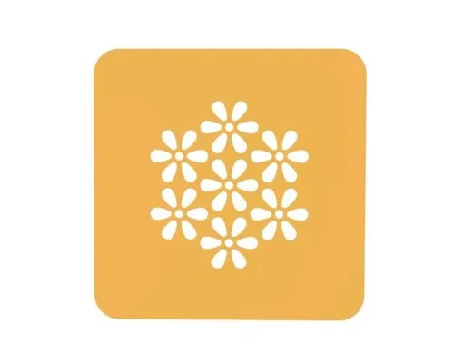 Кондитерський килимок Silikomart для декорування "Сакура" d 100 мм h 1 мм 2 шт (STENCIL SAKURA)
