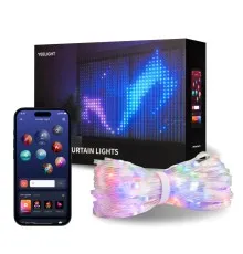 Гірлянда Yeelight RGBIC штора Yeelight Curtain light strip 1.52 м (YLYDD-0053)