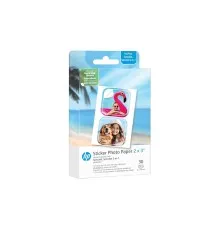 Фотопапір HP Zink 2x3" CutOut Sticker 30sh (60 stickers) glossy (HPIZ2X330C)