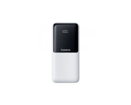 Батарея універсальна Baseus Lipow 20000mAh 22,5W PD, QC/3.0, White (P10079102213-00)
