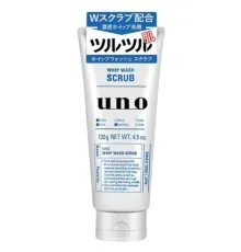 Пінка для вмивання Uno Whip Wash Scrub Для ретельного очищення чоловічої шкіри 130 г (4901872449682)