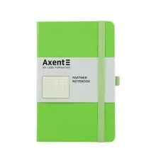 Книга записна Axent Partner 125х195 мм в точку 96 аркушів Салатова (8306-09-A)