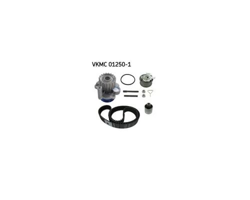Комплект ременя ГРМ з помпой SKF VKMC 01250-1