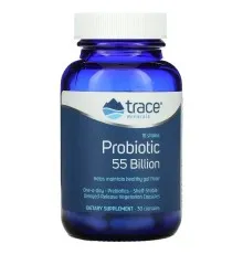 Пробіотики Trace Minerals Пробіотик, 55 мільярдів, Probiotic, 30 капсул (TMR-00212)