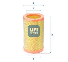 Повітряний фільтр для автомобіля UFI 27.824.00
