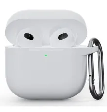 Чохол для навушників Armorstandart Hang Case для Apple AirPods 4 White (ARM81295)