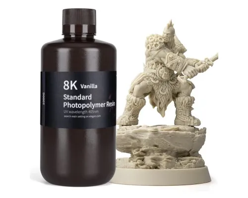 Фотополімерна смола ELEGOO Resin, Standard 8K 1кг, vanilla (50.103.0130)